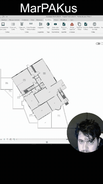 MarPAKus gerando cotas internas automaticamente no Revit